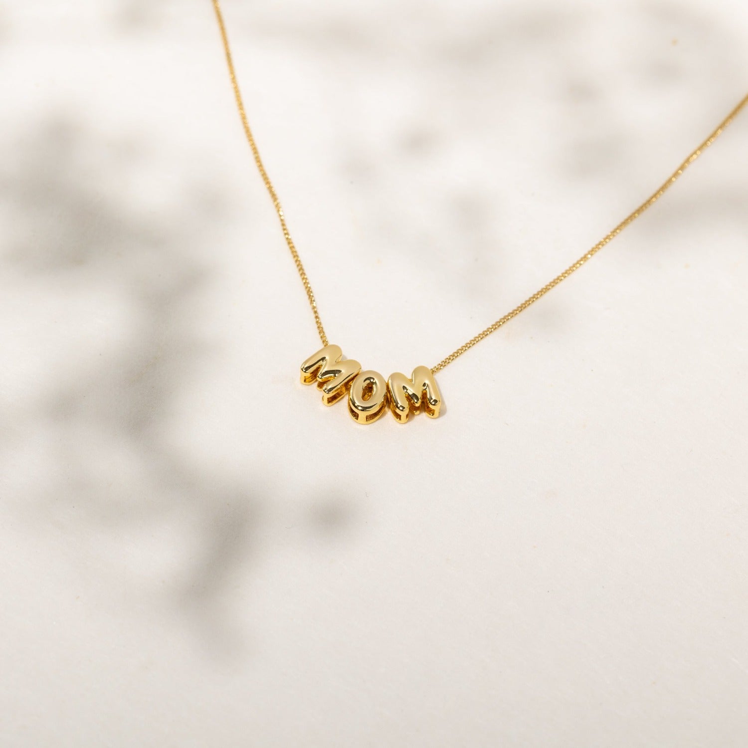 Bubble Name Necklace | Necklaces by DORADO