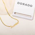 Custom Name Necklace w/ Cuban Chain