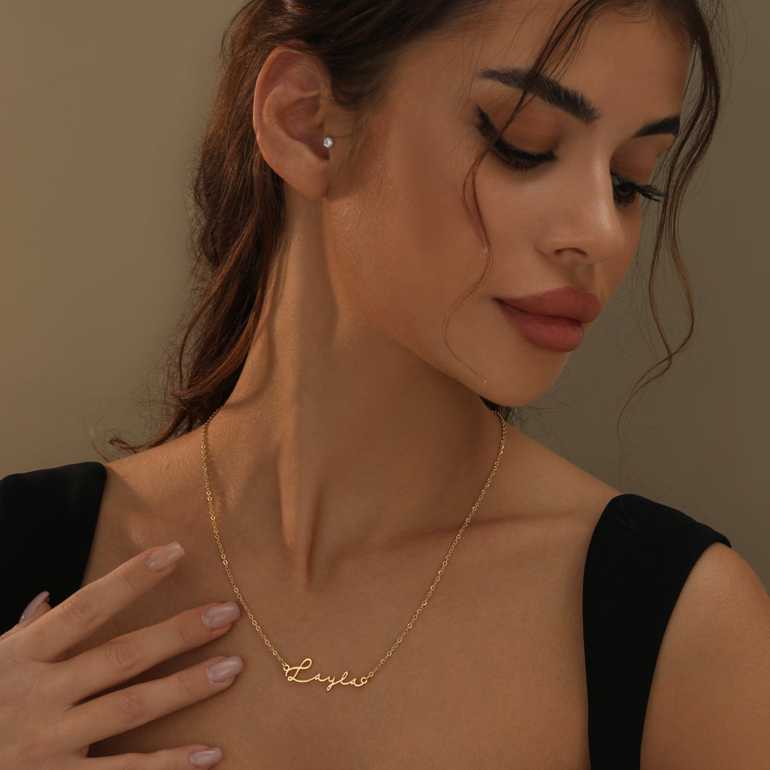 Mon Petit Name Necklace | Necklaces by DORADO