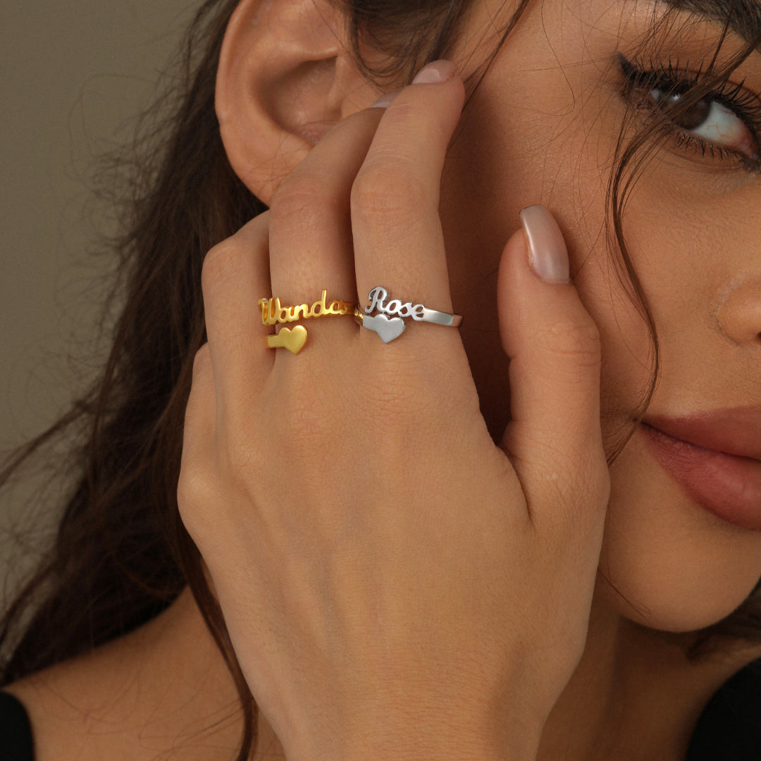 Heart Name Ring | Ring by DORADO