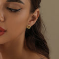 Gothic Initial Earrings | Earrings by DORADO