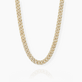 Iced Cuban Link Chain - 7mm | Necklaces by DORADO