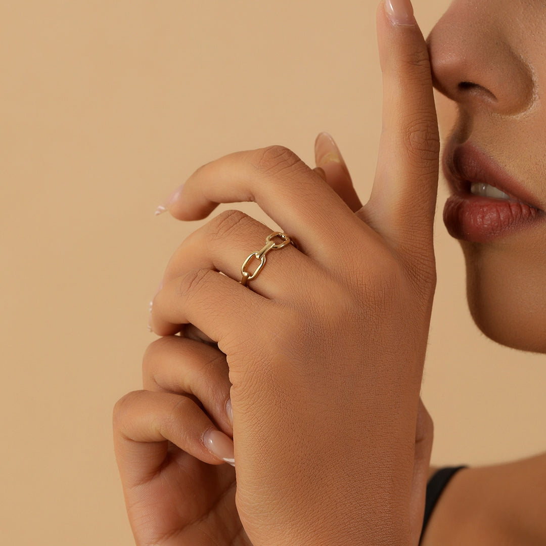 Paper Clip Ring | Rings by DORADO