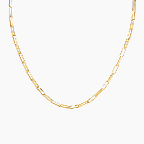Paperclip Chain - 3mm | Dorado Fashion