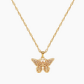 Butterfly Pendant Necklace | Dorado Fashion