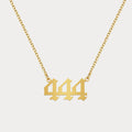 Angel Number Necklace | Dorado Fashion