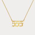 Angel Number Necklace | Dorado Fashion