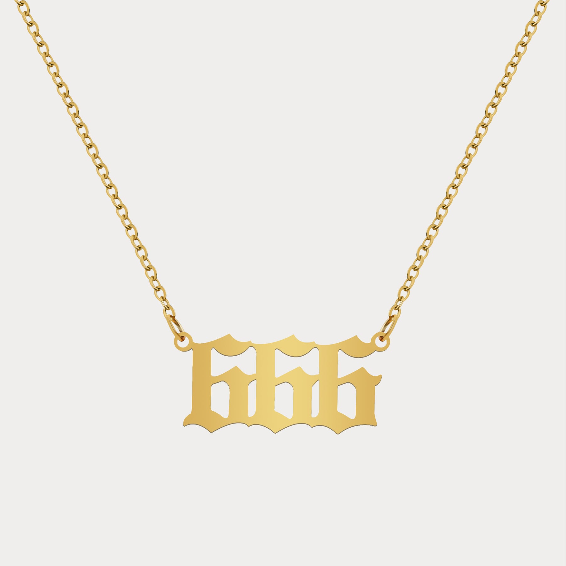 Angel Number Necklace | Dorado Fashion