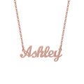 Diamond Cut Name Necklace | Dorado Fashion