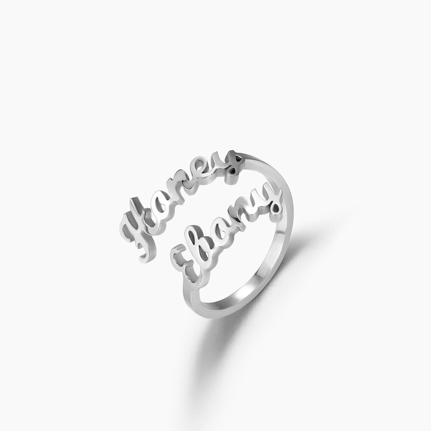 Double Name Ring | Dorado Fashion