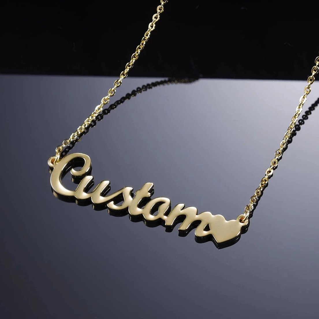 Name Heart Necklace | Dorado Fashion