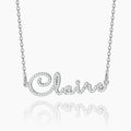 Script Iced Name Necklace | Dorado Fashion