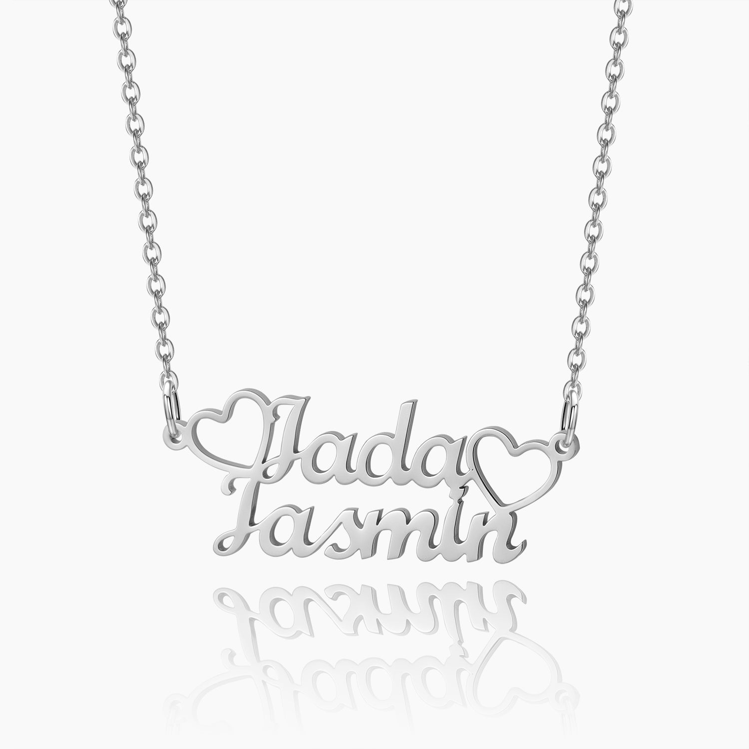 Double Name Necklace | Dorado Fashion