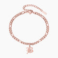 Old English Initial Bracelet | Dorado Fashion