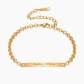 Engraved Bar Bracelet | Dorado Fashion