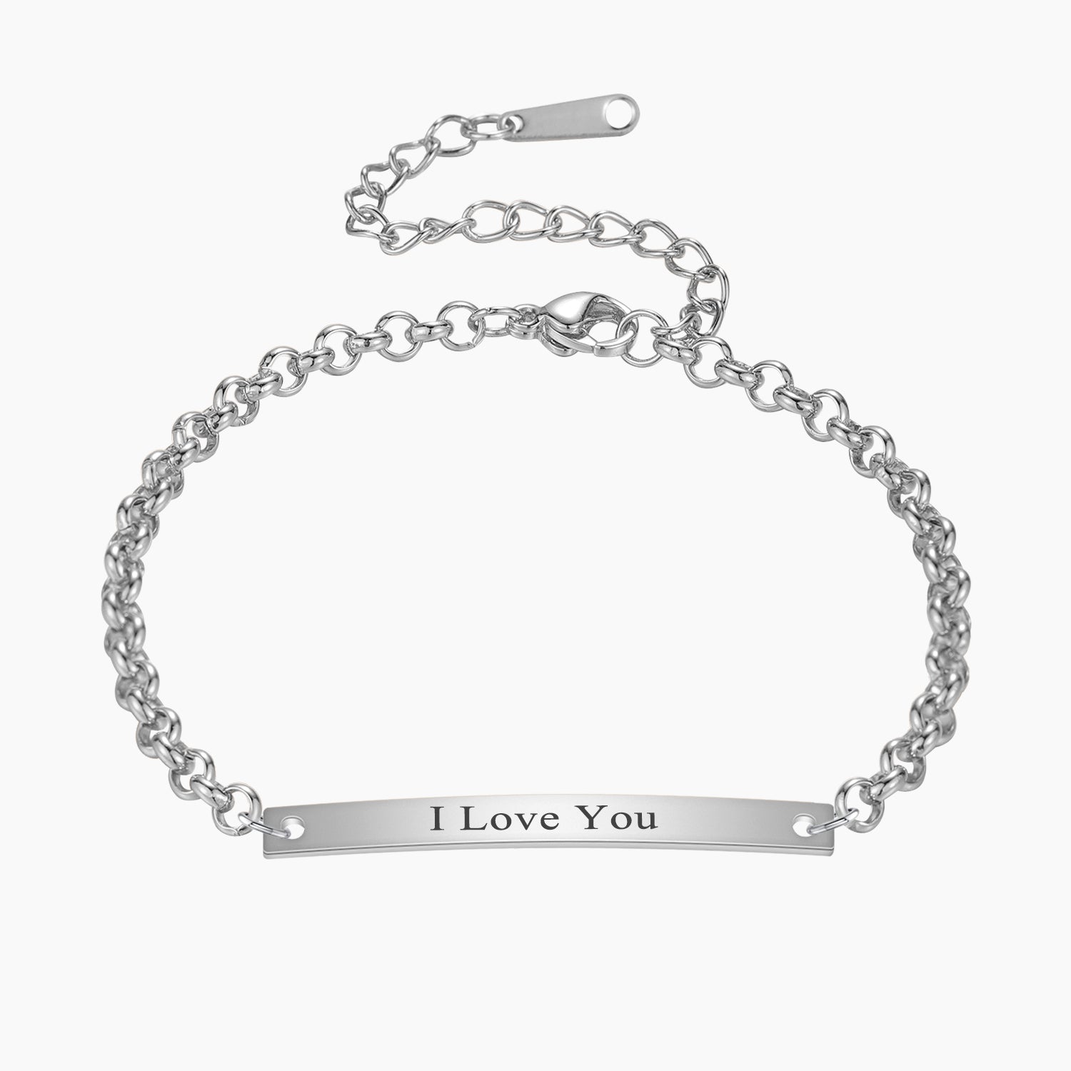 Engraved Bar Bracelet | Dorado Fashion