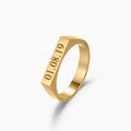 Engraved Name Ring | Dorado Fashion