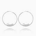 Name Hoop Earrings | Dorado Fashion