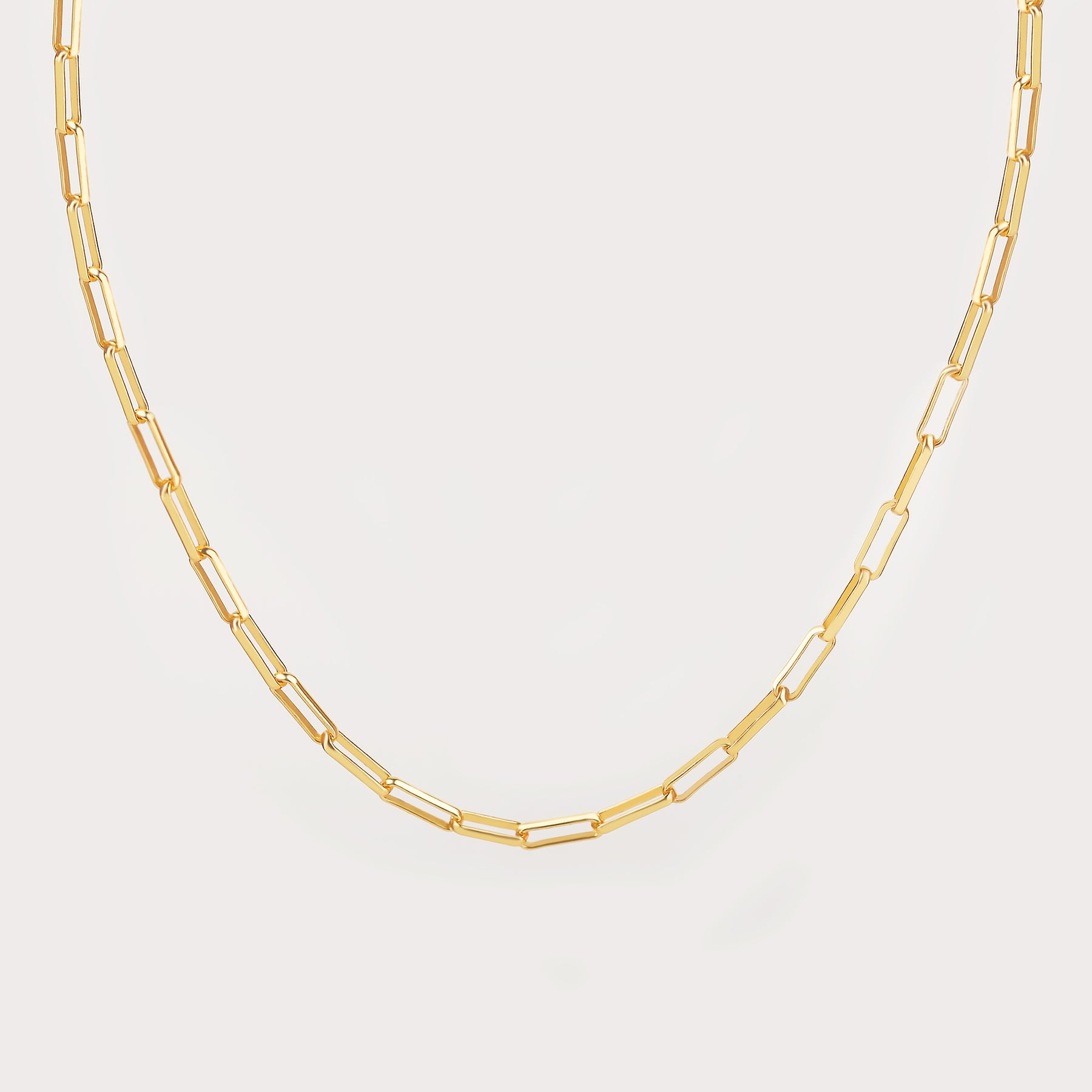 Paperclip Chain - 3mm | Dorado Fashion