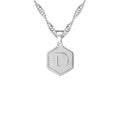 Hex Initial Necklace | Dorado Fashion